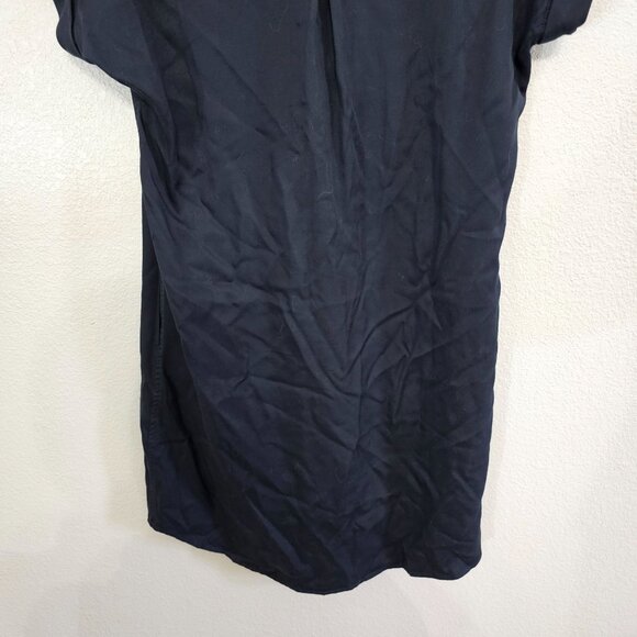 Orvis Size Small Womens Classic Collection Button Down Shirt Dress Short Sleeve - Picture 16 of 16